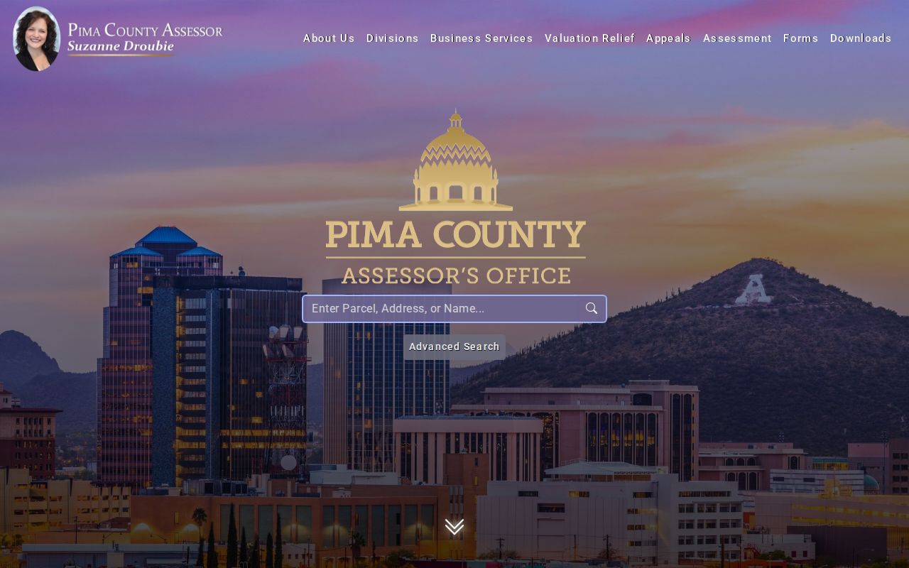 Tucson residents directory Pima County Assessor parcel search